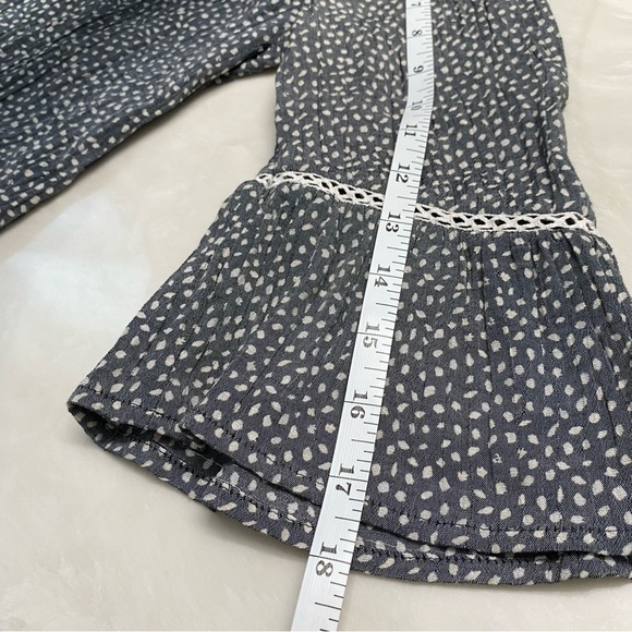 Hope & Harlow Loose Fit 3/4 Bell Sleeve Top PS Petite Small - Picture 8 of 14